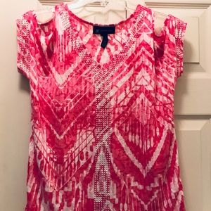 INC International Concepts Cold Shoulder Top